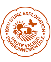 Issu d'une exploitation &agrave; haute valeur environnementale